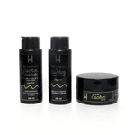 Kit Shampoo Cachos 300ml + Máscara Cachos 300g + Ativador de Cachos 300ml