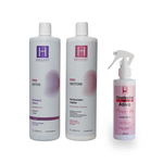  Kit Shampoo Detox 1L + Restaurador Tradicional 1L + Magic Liss 500ml