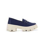 Mocassim Karla Feminino Azul