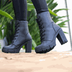 Coturno Ivy Feminino Preto 