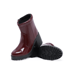 Coturno Mari Feminino Verniz Marsala