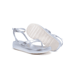 Sandália Flatform Feminina Lua Prata
