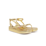 Sandália Flatform Feminina Lua Dourada