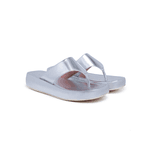 Sandália Flatform Feminina Bia Prata