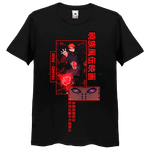 Camiseta Full 3D Dor Sacrifício Amor - Preto