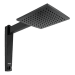 Chuveiro Acqua Century Eletrônico - Preto - 220V/7500W | Lorenzetti. 