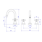 Deca Kit Banheiro Izy - Misturador 1877. C37 