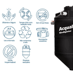 Biodigestor 750L + Kit Instalação Acqualimp