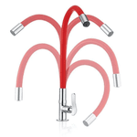 Torneira de Mesa Bica Flexível Vermelha 1177 - Lorenzetti