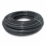 PO TUBO PRETO 1X2.5MM ROLO 100 MTS PRETO