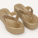 TAMANCO FEMININO RAMARIM 24-45231 SANDÁLIA FLATFORM LANÇAMENTO