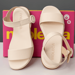 SANDÁLIA FEMININA MOLECA 5537.101 FLATFORM LANÇAMENTO