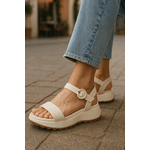 SANDÁLIA FEMININA MOLECA 5537.101 FLATFORM LANÇAMENTO