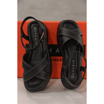 SANDÁLIA FEMININA RAMARIM 25-42201 PRETA LANÇAMENTO