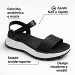 SANDÁLIA FEMININA MOLECA 5537.101 FLATFORM LANÇAMENTO