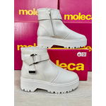 BOTA FEMININA MOLECA C/ ZÍPER 5351-103 PLATAFORMA LANÇAMENTO