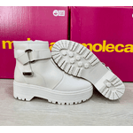 BOTA FEMININA MOLECA C/ ZÍPER 5351-103 PLATAFORMA LANÇAMENTO