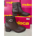 BOTA FEMININA MOLECA CAFÉ 5346.102 LANÇAMENTO