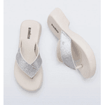 CHINELO MELISSA FLATFORM M-LOVER GLITTER 38065 LANÇAMENTO