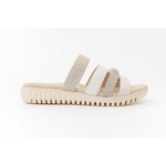 CHINELO FEMININO COMFORTFLEX 2445402 SLIDE TIRA EM COURO STRASS LANÇAMENTO