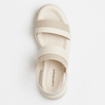 SANDÁLIA FEMININA ANABELA COMFORTFLEX 24-51406 CALCE FÁCIL ORTOPÉDICA 