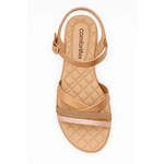 SANDÁLIA FEMININA RASTEIRA COMFORTFLEX 23-71404 BRILHO LANÇAMENTO