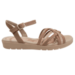 SANDÁLIA RASTEIRA CREME REJANE PICCADILLY - CREME