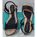 SANDÁLIA PRETA REJANE PICCADILLY CONFORTÁVEL - PRETA