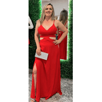 VESTIDO RAFA MIDI LONGO - Vermelho