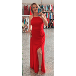 VESTIDO JASMINE MIDI LONGO - Vermelho
