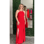 VESTIDO JASMINE MIDI LONGO - Vermelho