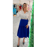 SAIA MIDI CONFORTÁVEL - Azul
