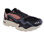 TÊNIS FEMININO FILA INTERCEPTOR SUPER CONFORTÁVEL - PRETO/ROSÊ
