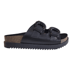 SANDÁLIA FEMININA BIRKEN PRETA MOLECA LANÇAMENTO - PRETA