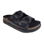 SANDÁLIA FEMININA BIRKEN PRETA MOLECA LANÇAMENTO - PRETA