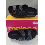 SANDÁLIA FEMININA BIRKEN PRETA MOLECA LANÇAMENTO - PRETA