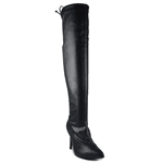BOTA FEMININA THE KNEE OVER PRETA VIZZANO LANÇAMENTO - PRETA