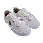 TÊNIS MOLECA FEMININO BRANCO LEVE E MACIO - BRANCO