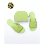 SANDÁLIA RASTEIRA MELISSA PERFECTION COM BOLSA ORIGINAL - Verde