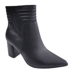 BOTA FEMININA RAMARIM PRETA CONFORTÁVEL - PRETA
