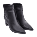 BOTA FEMININA RAMARIM PRETA CONFORTÁVEL - PRETA