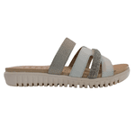 CHINELO FEMININO SANDÁLIA COMFORTFLEX SLIDE TIRA EM COURO STRASS LANÇAMENTO