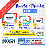 ETIQUETA ESCOLARES CUSTOMIZADA - EASY STICKERS