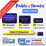 ETIQUETA ESCOLARES CUSTOMIZADA - EASY STICKERS
