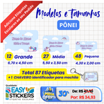 ETIQUETA ESCOLARES CUSTOMIZADA - EASY STICKERS