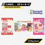 Formando Cidadãos - 3 Anos - Kit A + B + C - Educação Infantil