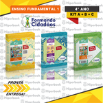 Formando Cidadãos - 4° Ano - Kit A + B + C - Ensino Fundamental 1