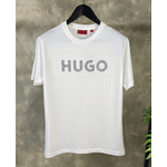 CAMISETA MC HUGO BOSS LETRA MONOGRAMA HUGO