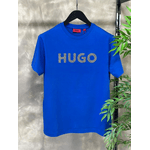 CAMISETA MC HUGO BOSS LETRA MONOGRAMA HUGO 