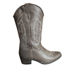 BOTA VILELA FEM. 6005 BICO FINO MUSTANG CAFÉ